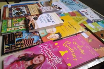 BIBLIOTECA MUNICIPAL DA CIDADE ESTÁ COM NOVOS LIVROS