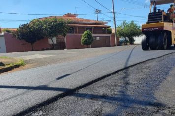 Prefeitura de Mococa conclui obra de recuperação de pavimento asfáltico na Rua Cândido Trilho