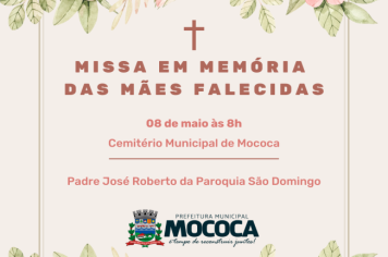 MISSA EM MEMÓRIA DAS MÃES FALECIDAS