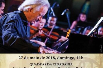 CONVITE - Orquestra Bachiana se apresenta em Mococa no dia 27 de maio na Praça da Cidadania