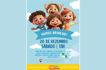 PROJETO FELIZ CIDADE É NESTE SÁBADO!