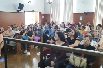  SEMANA DE FORMAÇÃO INICIAL FORTALECE A EDUCAÇÃO INFANTIL EM MOCOCA