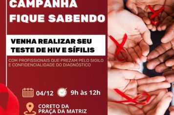 CAMPANHA FIQUE SABENDO