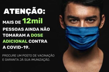 PREFEITURA CONTABILIZA MAIS DE 12 MIL FALTOSOS PARA AS DOSES ADICIONAIS EM MOCOCA