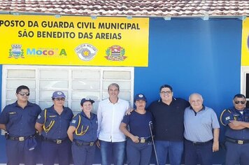PREFEITURA DE MOCOCA INAUGURA POSTO DA GUARDA CIVIL MUNICIPAL NO DISTRITO DE SÃO BENEDITO DAS AREIAS