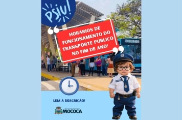  FUNCIONAMENTO DO TRANSPORTE PÚBLICO NO FIM DE ANO