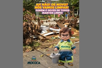  PREFEITURA EM AÇÃO PELA LIMPEZA DA CIDADE!