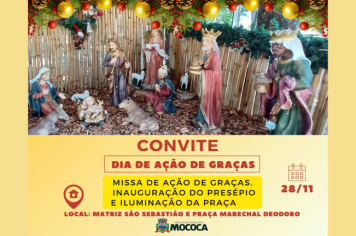  CONVITE - DIA DE AÇÃO DE GRAÇAS EM MOCOCA
