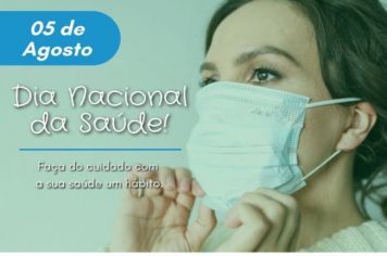 DIA NACIONAL DA SAÚDE!