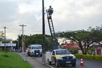 Prefeitura intensifica trabalho de manutenção da iluminação pública