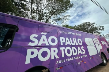  ÔNIBUS “SP POR TODAS” LEVA SERVIÇOS ESSENCIAIS ÀS MULHERES DE MOCOCA