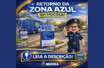 RETORNO DA ZONA AZUL EM MOCOCA