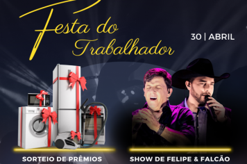 PREFEITURA REALIZARÁ TRADICIONAL FESTA DO TRABALHADOR EM MOCOCA COM SHOW E SORTEIO DE PRÊMIOS