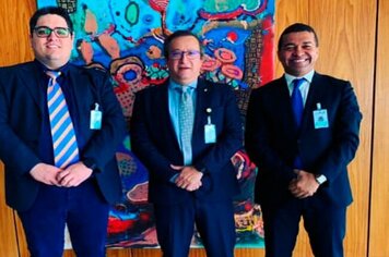 Diretores da Prefeitura de Mococa vão a Brasília em busca de recursos e liberações de creches