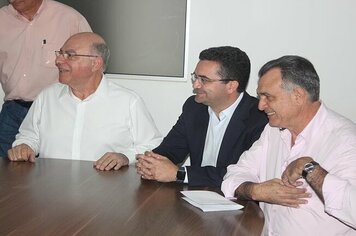 Dr. Wanderley Martins se reúne com Secretário de Agricultura e Abastecimento, Arnando Jardim, e solicita investimentos para Mococa