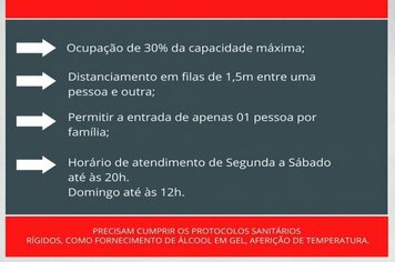SUPERMERCADOS TERÃO QUE LIMITAR ACESSO DE CLIENTES.
