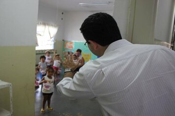 Prefeito de Mococa visita a EMEB 