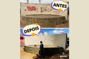  PREFEITURA REALIZA PINTURA E MANUTENÇÃO NA PRAÇA DA REPÚBLICA