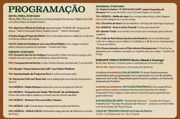  3º FESTIVAL DO CAFÉ DE MOCOCA VEM AÍ!