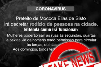 >> ALERTA DE FAKE NEWS: 