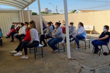  VIGILÂNCIA EPIDEMIOLÓGICA REALIZA REUNIÃO COM EQUIPE DA APAE.