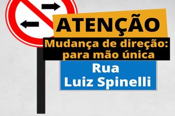 Atenção, mudança de direção em ruas de Mococa