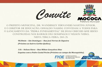 CONVITE - Nesta terça, dia 25, tem lançamento da 