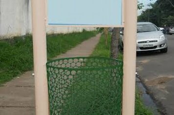 Com apoio do comércio e da indústria, Prefeitura espera instalar lixeiras e novos pontos de ônibus