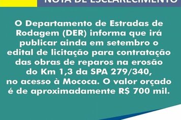 NOTA DE ESCLARECIMENTO SOBRE O ACESSO AO JARDIM BOTÂNICO