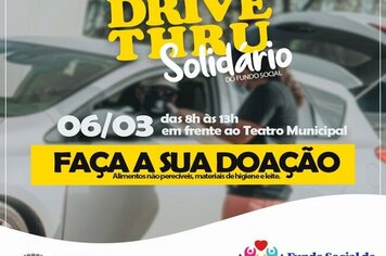 DRIVE THRU SOLIDÁRIO >>