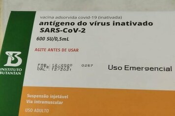 MAIS VACINAS CHEGAM A MOCOCA NESTA QUARTA-FEIRA.