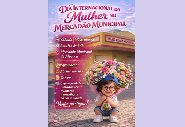 DIA INTERNACIONAL DA MULHER NO MERCADÃO MUNICIPAL 