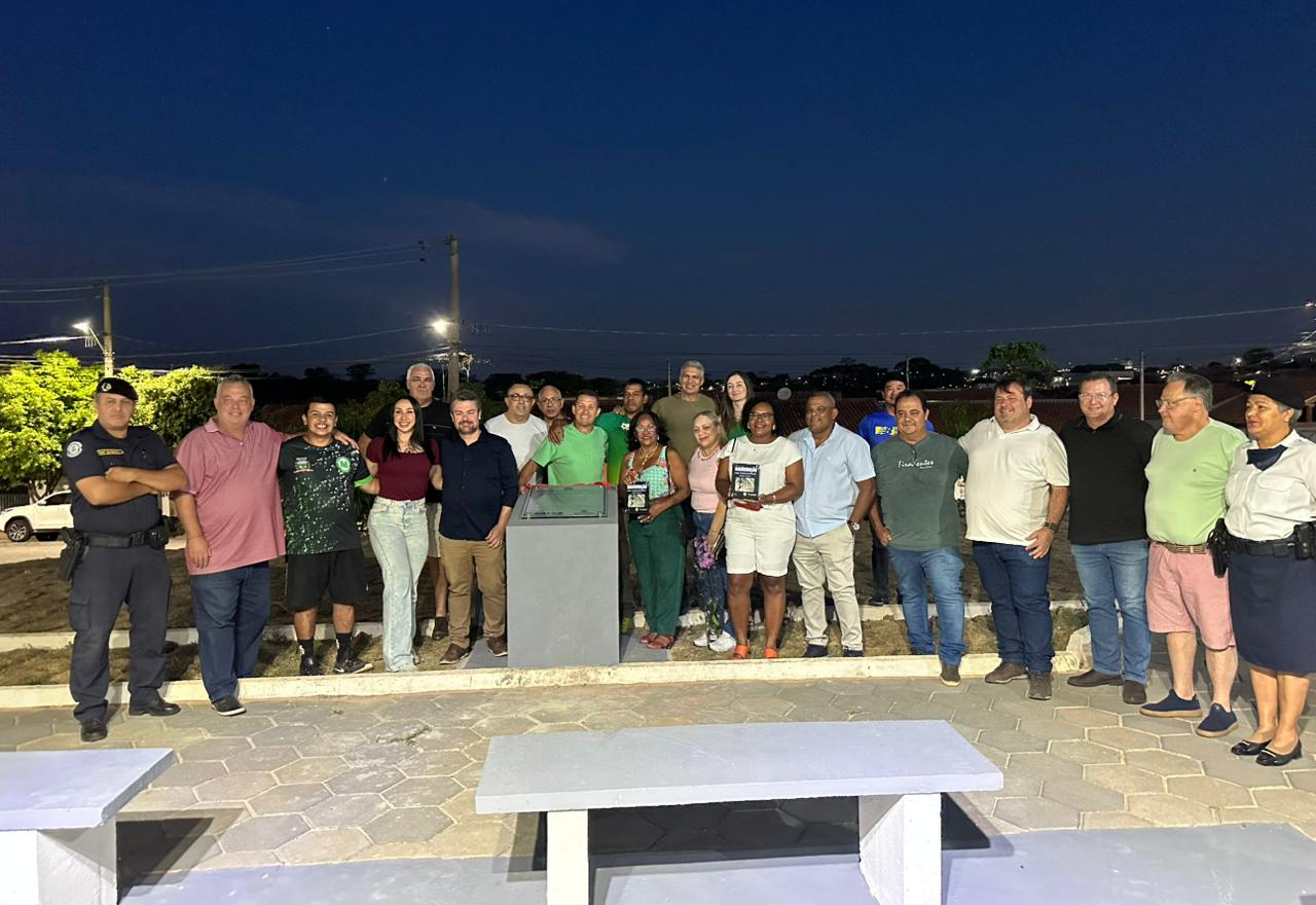 Praça “Gilmar Justino Dias” é inaugurada com grande festa no bairro José Justi!