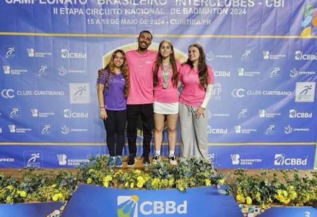 SELEÇÃO MOCOQUENSE DE BADMINTON BRILHA NA SEGUNDA ETAPA DO NACIONAL