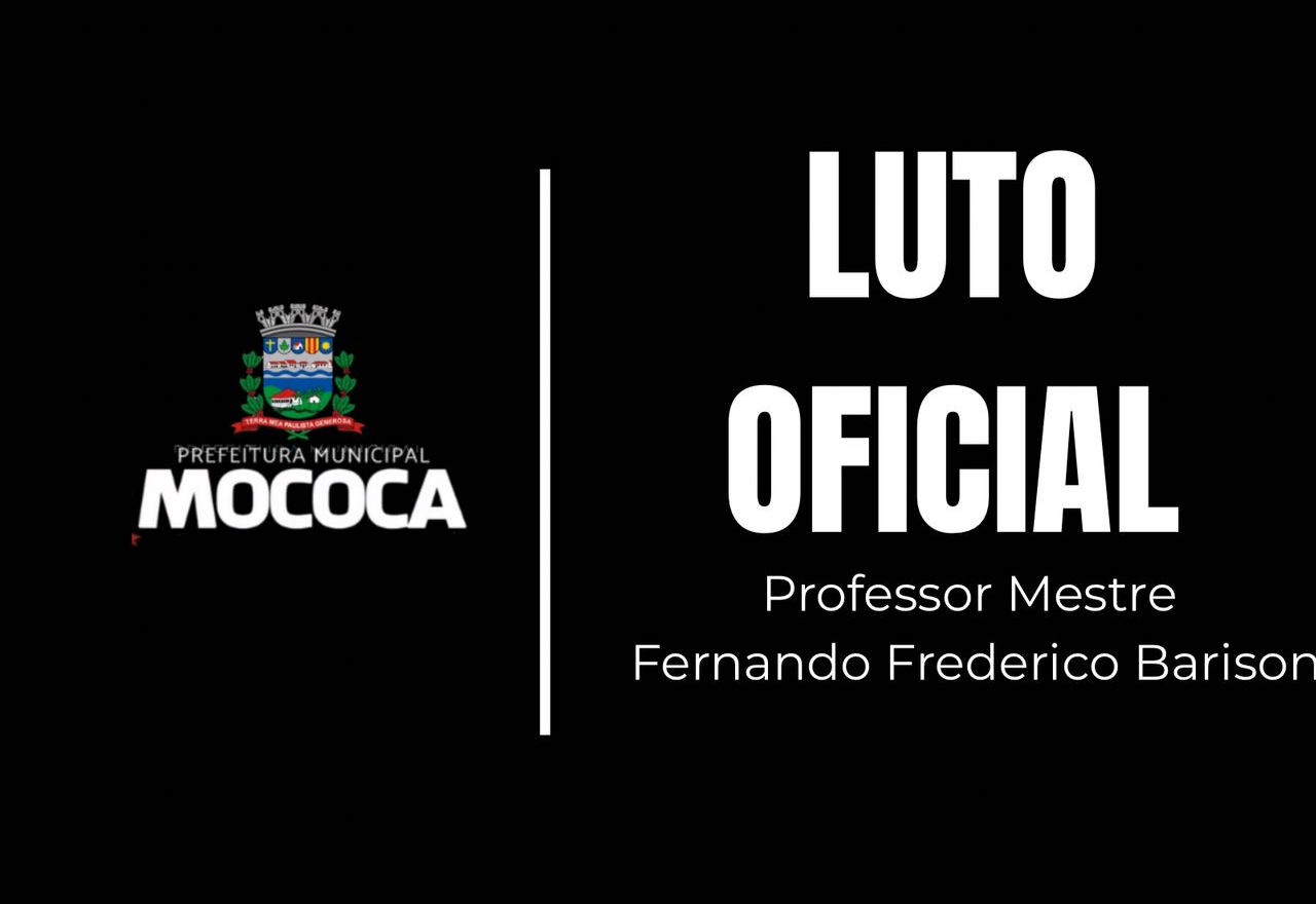 LUTO OFICIAL EM MOCOCA!
