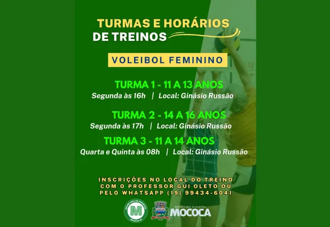 ESCOLINHAS E TURMAS DE TREINAMENTO DA SEMEQ
