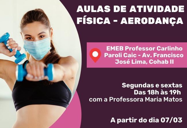 DEPARTAMENTO DE ESPORTE-AULAS DE EDUCAÇÃO FÍSICA FEMININA.