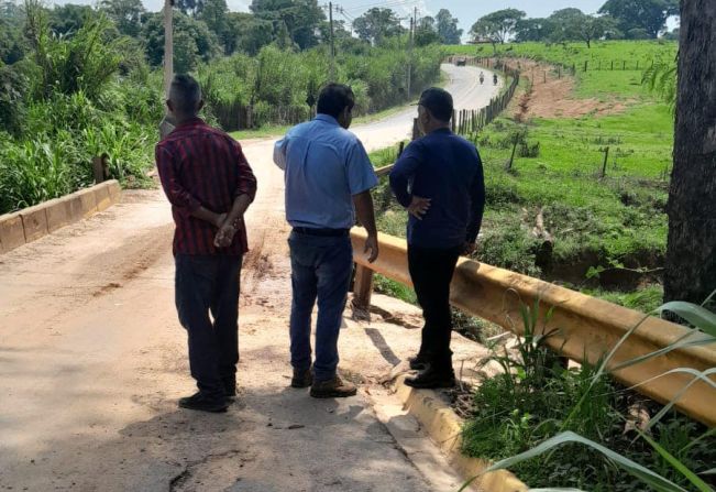 CONSTRUÇÃO DA NOVA PONTE QUE LIGA MOCOCA A SÃO BENEDITO DAS AREIAS