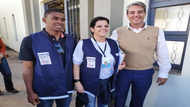 Prefeito de Mococa participa de reunião com técnicos do Programa Cidade Legal