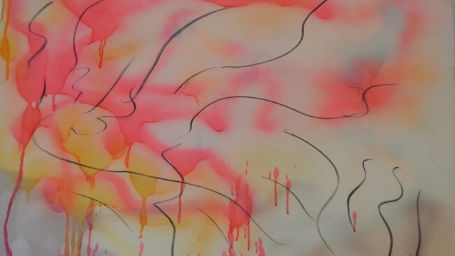 Jovem artista expõe obras no Gabinete da Prefeita