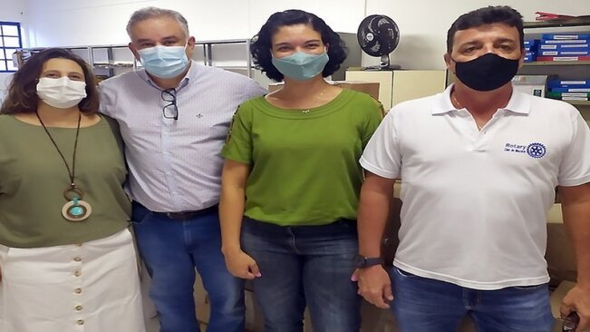 DEPARTAMENTO DE EDUCAÇÃO RECEBE NOVOS MATERIAIS DE ENSINO.