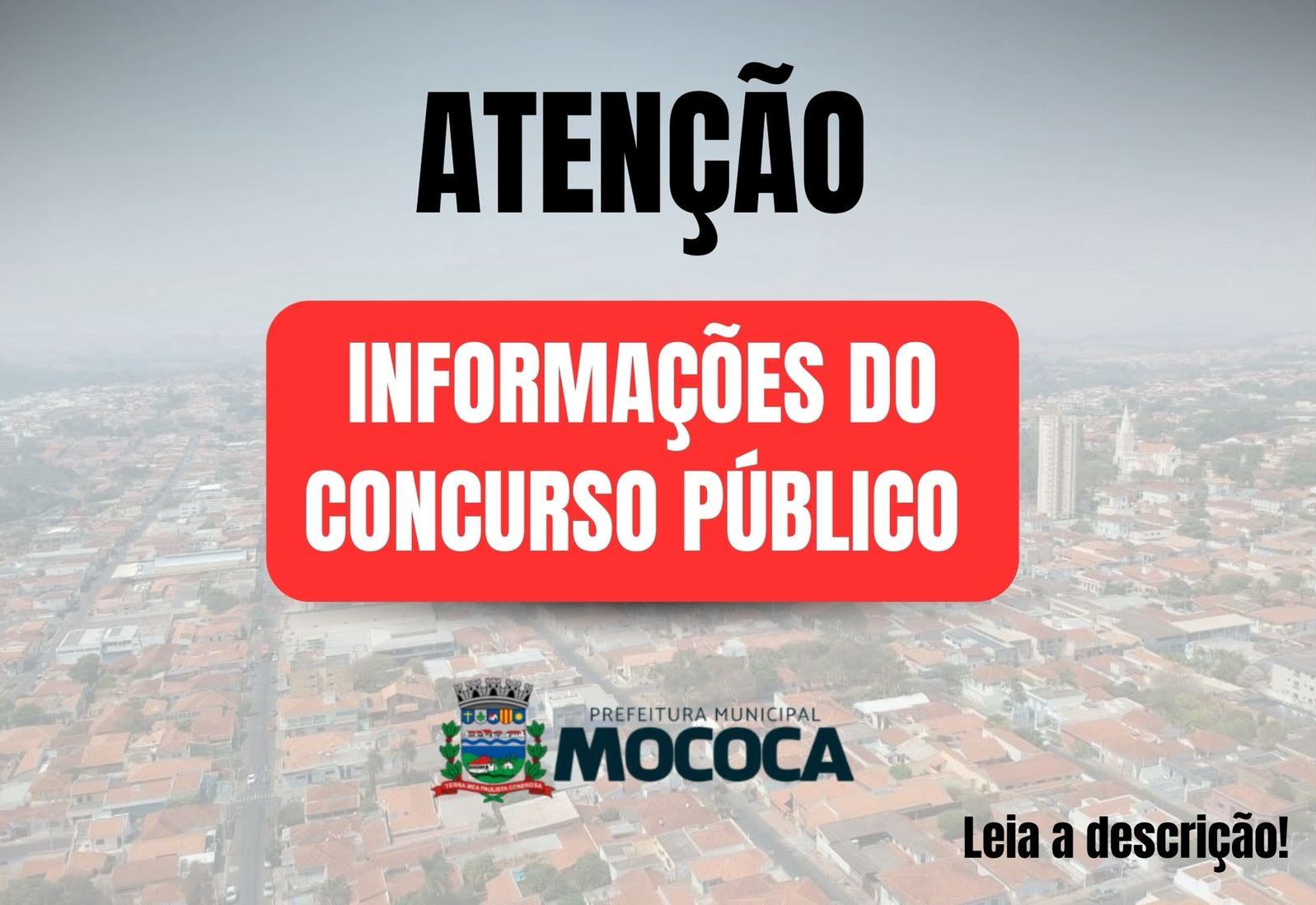 ATENÇÃO, CANDIDATOS!