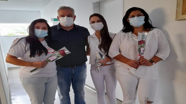 FUNDO SOCIAL DE SOLIDARIEDADE HOMENAGEIA AS MULHERES.