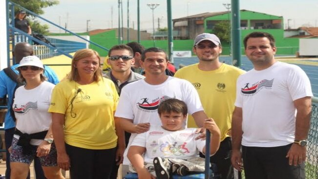 Atleta de Mococa participa de competição paralímpica em Sertãozinho