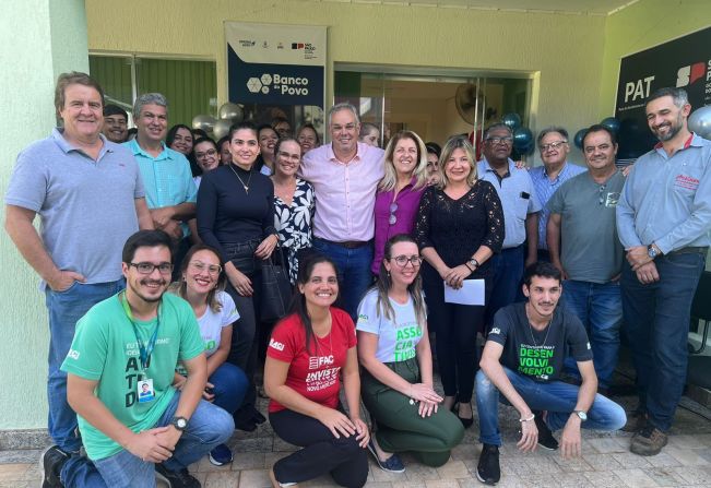  INAUGURAÇÃO DAS NOVAS INSTALAÇÕES DO PAT E BANCO DO POVO