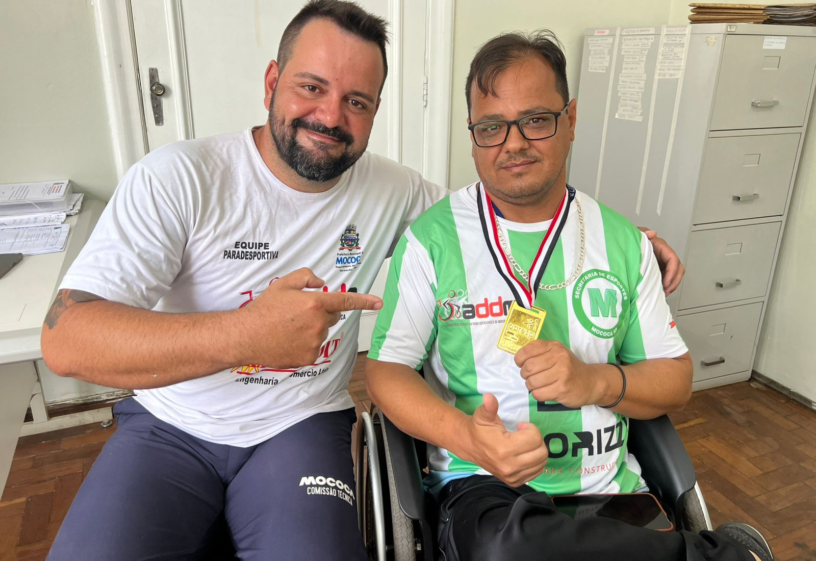 PARADESPORTO DE MOCOCA BRILHA NO PARESP!