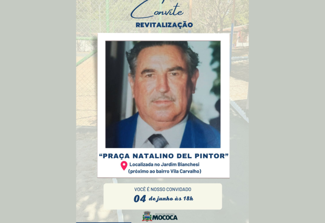 CONVITE - REVITALIZAÇÃO DA PRAÇA 