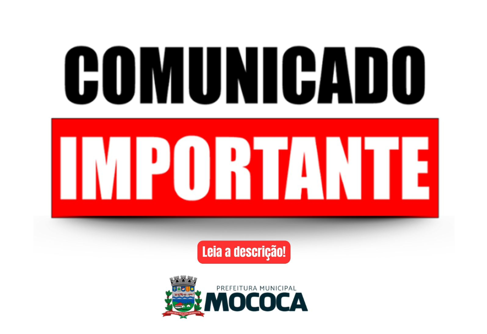COMUNICADO IMPORTANTE!