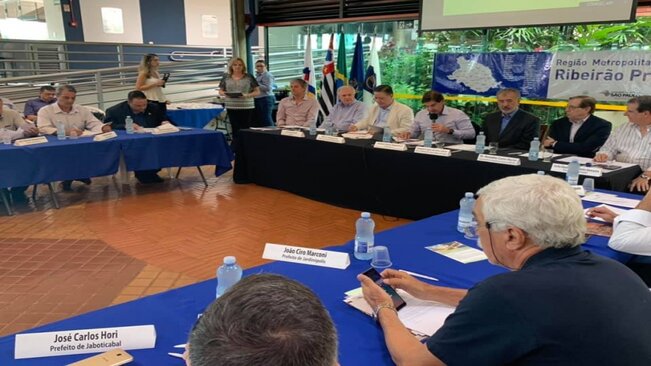 Prefeito de Mococa participa da 12º Reunião do Conselho de Desenvolvimento da Região Metropolitana de Ribeirão Preto