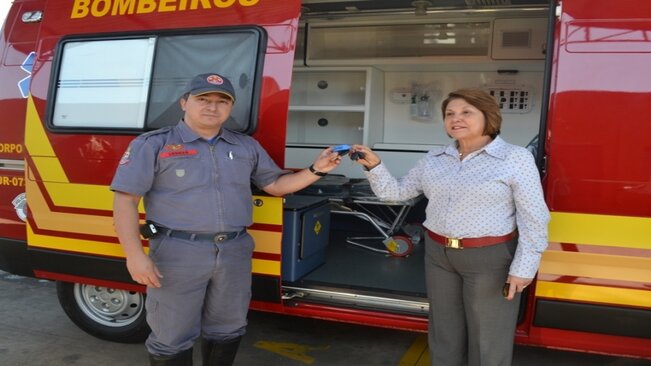 Corpo de Bombeiros recebe nova Unidade de Resgate